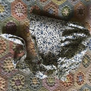 New Bo Peep Liberty Print Floral Cotton Bonnet One Size